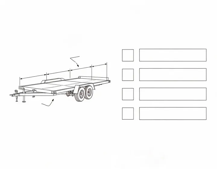 Flatbed trailer requirement checklist